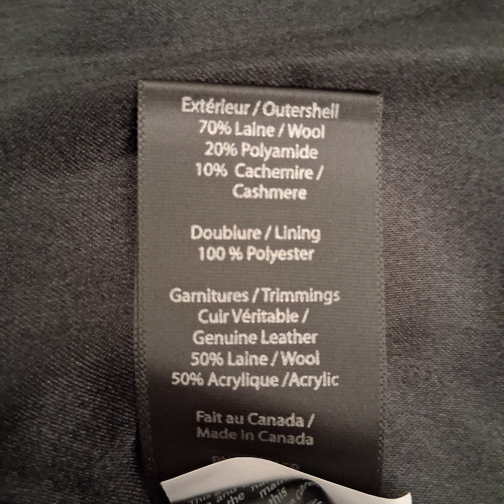 Authentic NWOT MACKAGE Kids Unisex Wool Coat / Peacoat  Size 8 - Picture 7 of 9